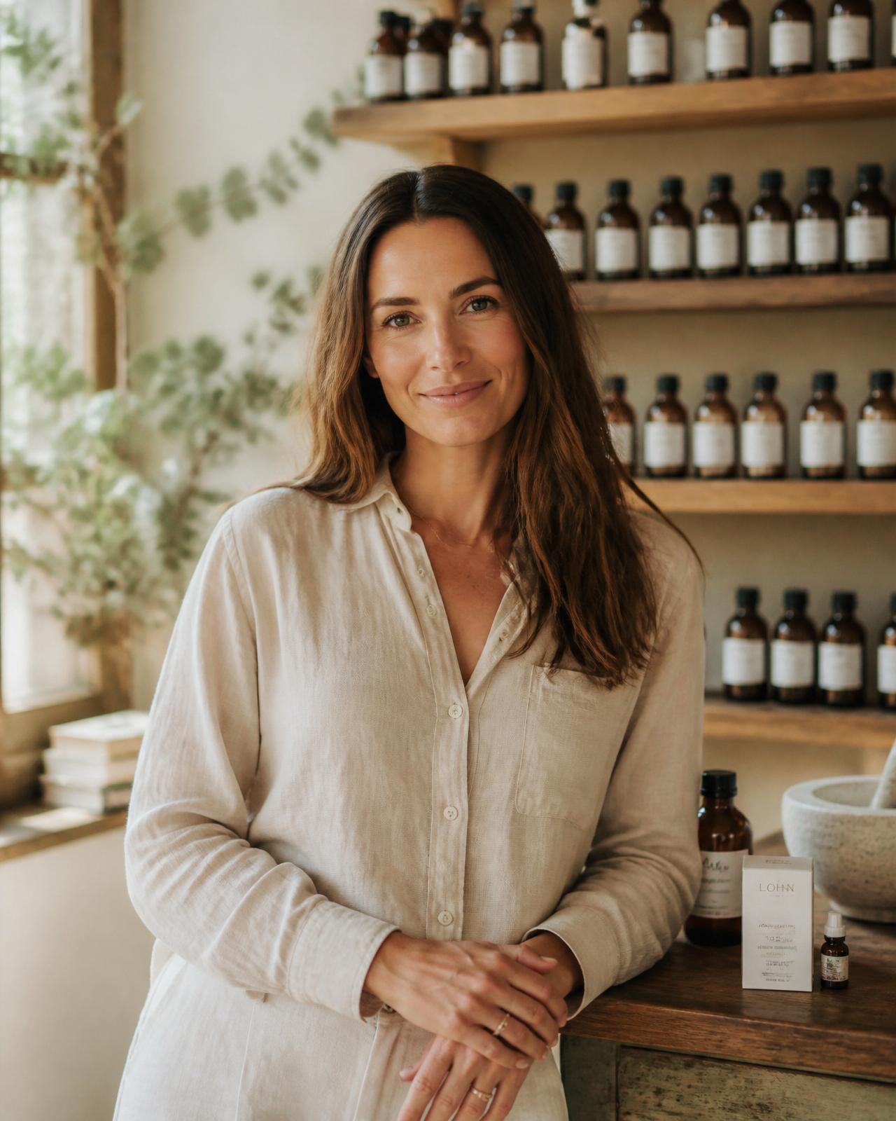Danielle Matic, qualified homeopath, in her Dapto apothecary